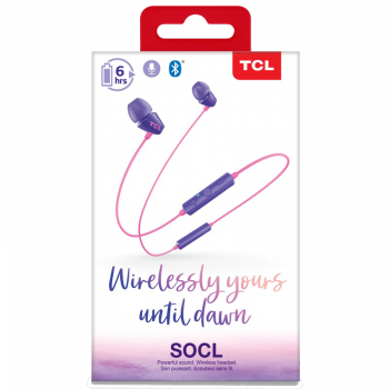 Słuchawki TCL SOCL100BT Purpurowe