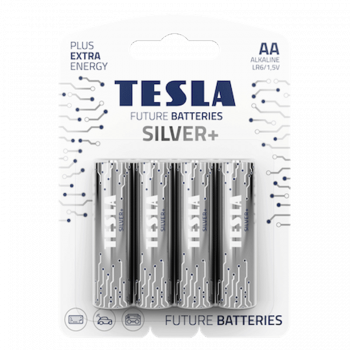 Bateria TESLA AA Silver+ [4 szt.]