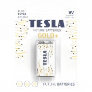 Bateria TESLA 9V Gold+