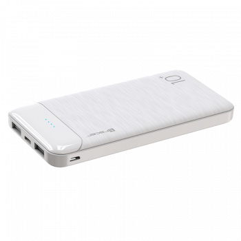 Power bank TRACER 10000 mAh SLIM Biały
