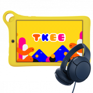 Tablet ALCATEL TKEE MID 4G 2/32GB Żółty + Słuchawki TCL MTRO200 Niebieskie