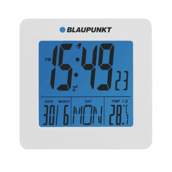 Zegar z alarmem i temperaturą BLAUPUNKT CL02WH Biały