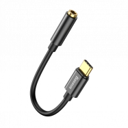 Adapter USB-C/MINIJACK 3.5 mm BASEUS Czarny