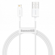 Kabel USB/lightning 2 sztuki BASEUS Biały