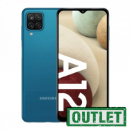 Smartfon SAMSUNG GALAXY A12 4/64GB Niebieski - OUTLET