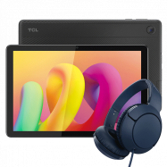 Tablet TCL TAB 10L WIFI 2/32GB Czarny + Słuchawki TCL MTRO200 Niebieskie