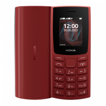Telefon NOKIA 105 (2023) DUAL SIM Czerwony